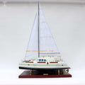 Model Sailing Boat Lagoon 440 Catamaran 70 x 40 x H. 110 cm