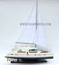 Model Sailing Boat Lagoon 500 Catamaran 70 x 40 x H. 110 cm