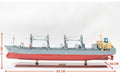 Model Cargo Ship Lucky Voyager 100 x 19 x H. 31 cm