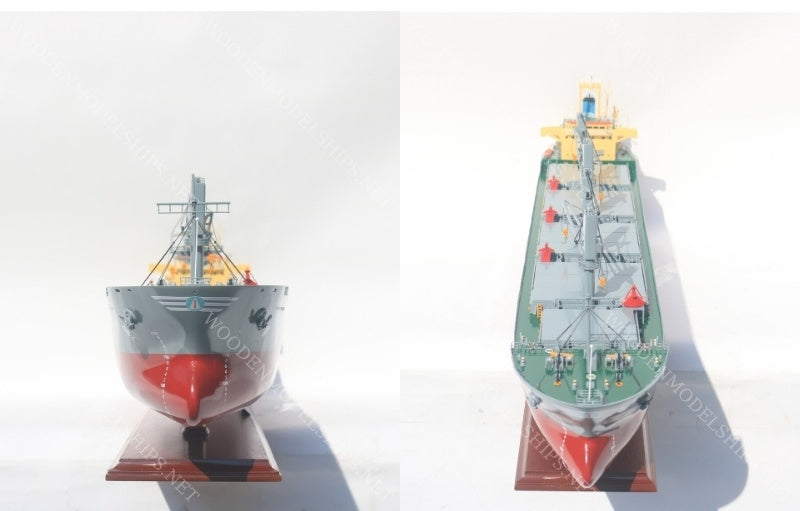 Model Cargo Ship Lucky Voyager 100 x 19 x H. 31 cm