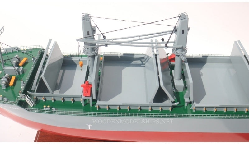 Model Cargo Ship Lucky Voyager 100 x 19 x H. 31 cm