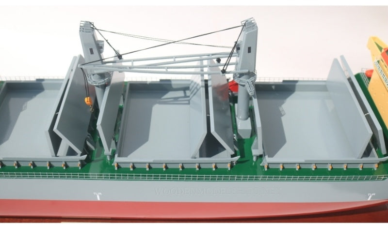 Model Cargo Ship Lucky Voyager 100 x 19 x H. 31 cm