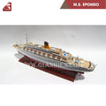 Model Ocean Liner MS Epomeo 80 x 11 x H. 30 cm