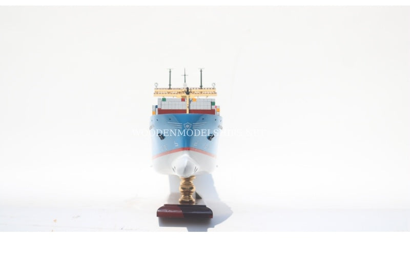 Model Cargo Ship Maersk Triple E 100 x 15 x H. 25 cm