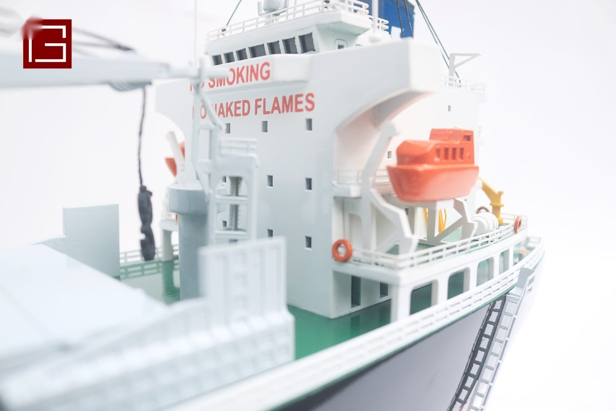 Model Cargo Ship MAHO Coral 80 x 12 x H. 33 cm