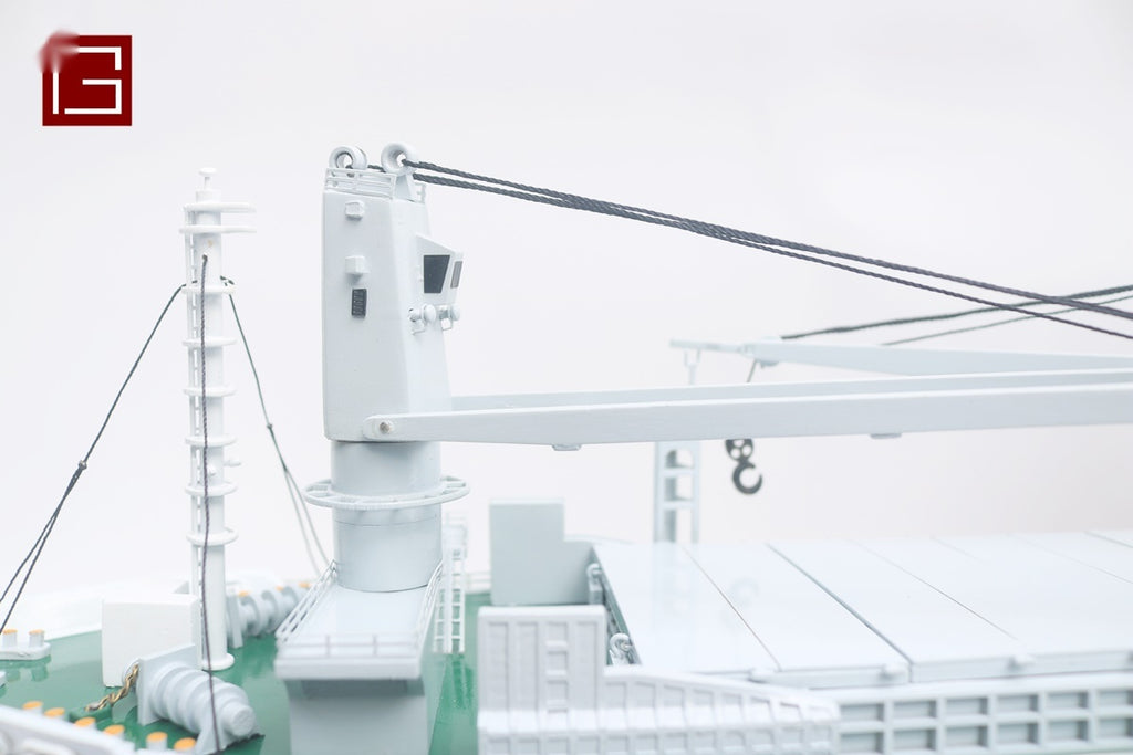 Model Cargo Ship MAHO Coral 80 x 12 x H. 33 cm