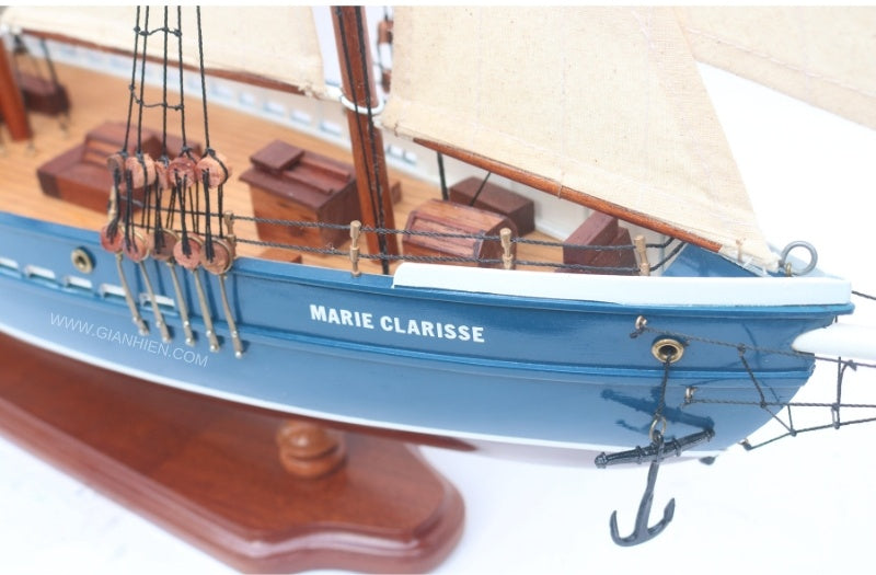 Traditional Model Boat Marie Clarisse 77 x 16 x H. 64 cm