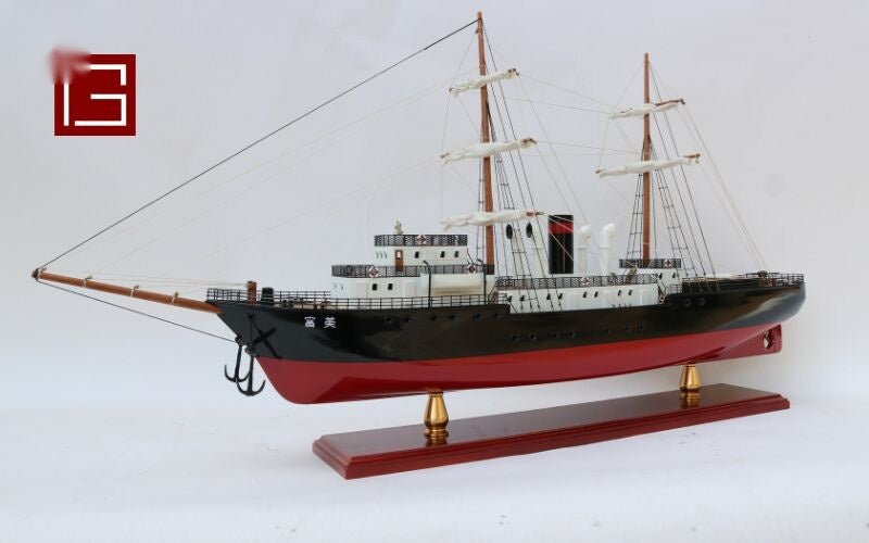 Modellschiff Meifu SHIP Model 86 x 20 x H. 44 cm