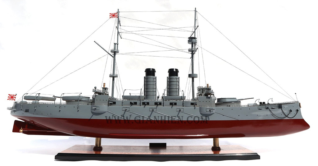 Model Warship Mikasa 102 x 19 x H. 52 cm