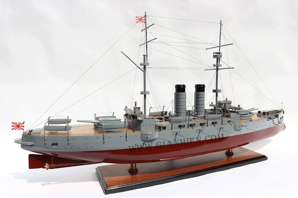 Model Warship Mikasa 102 x 19 x H. 52 cm