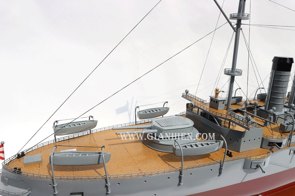 Model Warship Mikasa 102 x 19 x H. 52 cm