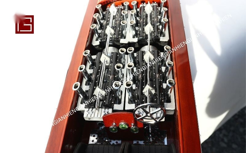 Model Speed Boat MISS America X 83 x 21 x H. 17 cm