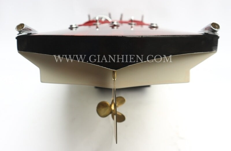 Model Speed Boat MISS Canada IV 86 x 26 x H. 18 cm