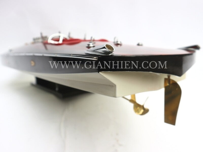 Model Speed Boat MISS Canada IV 86 x 26 x H. 18 cm