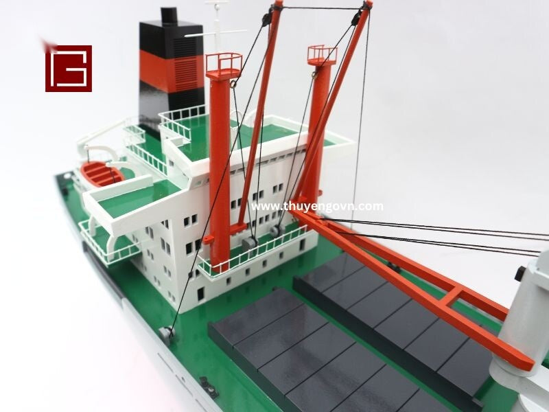 Model Ship Nedlloyd Bangkok 101 x 17 x H. 35 cm