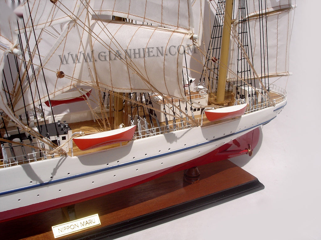 Model Tall Ship Nippon MARU II 80 x 12 x H. 68 cm
