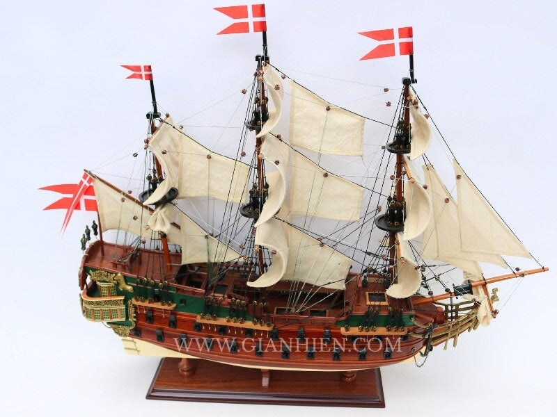 Modellsegelschiff Norske LOVE 63 x 15 x H. 62 cm
