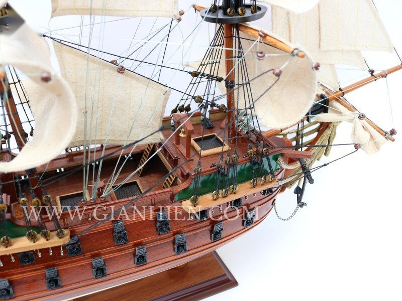 Modellsegelschiff Norske LOVE 63 x 15 x H. 62 cm