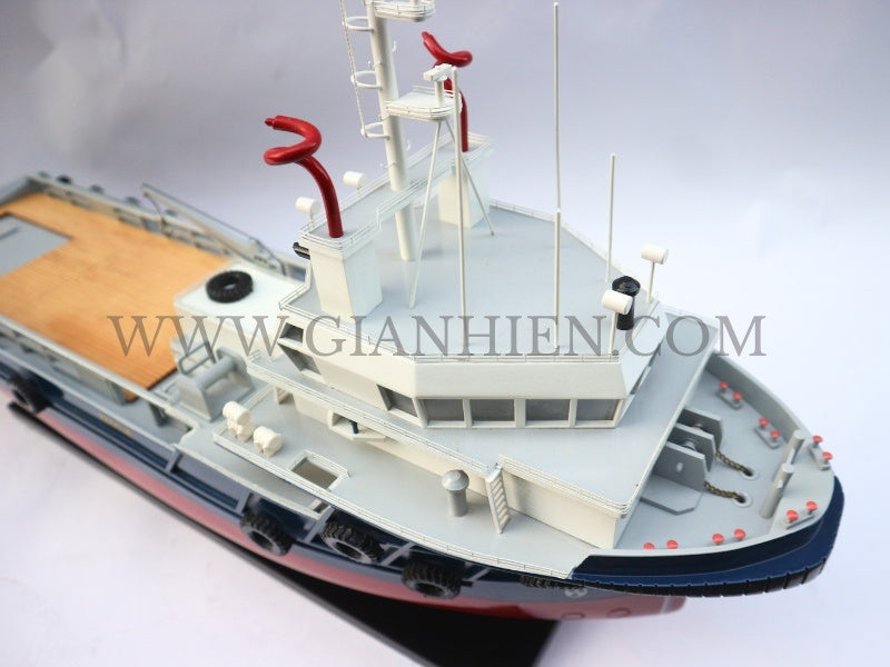 Modell-Frachtschiff Offshore Support Vessel 70 x 19 x H. 31 cm