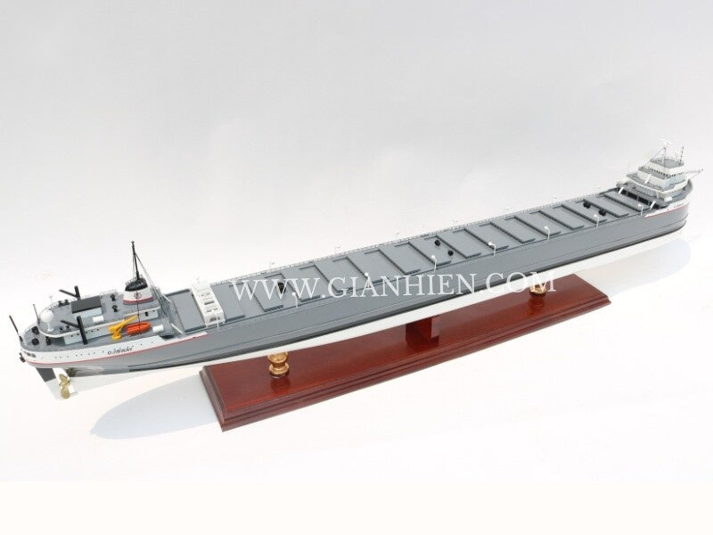 Modell-Frachtschiff Ojibway 100 x 10 x H. 23 cm