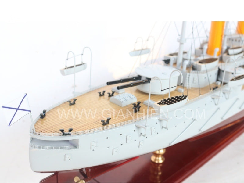 Model Warship Poltava 78 x 21 x H. 73 cm