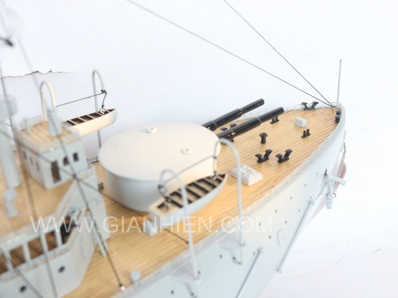 Model Warship Poltava 78 x 21 x H. 73 cm