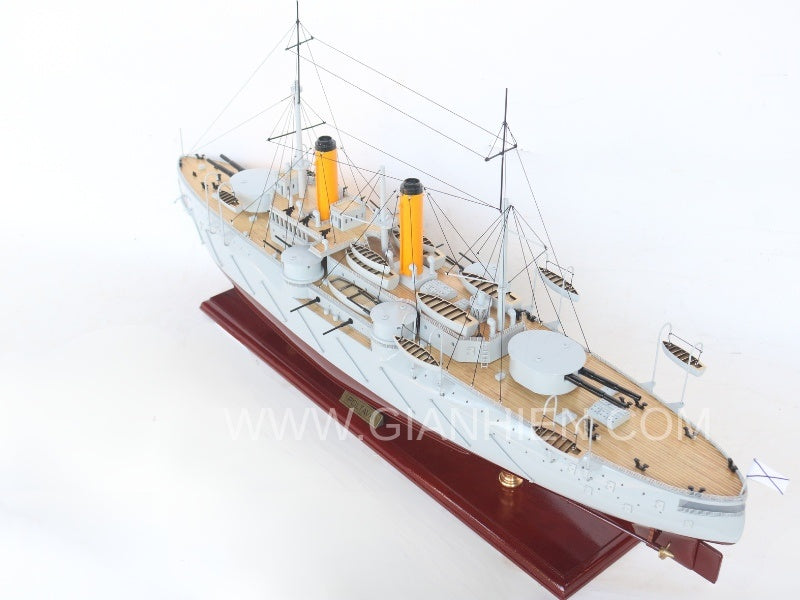 Model Warship Poltava 78 x 21 x H. 73 cm