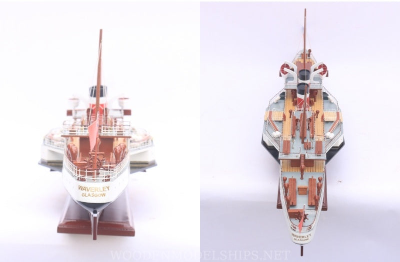 Modell-Ozeanliner Waverley 80 x 17 x H. 28 cm
