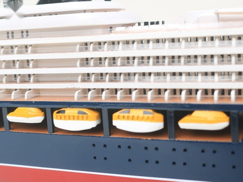 Modellschiff RITZ Carlton Luminara 50 x 7 x H. 17 cm