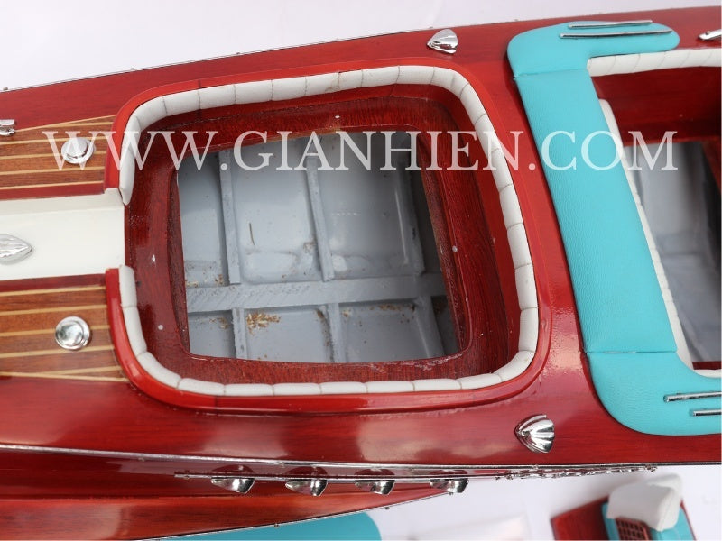 Model Speed Boat RIVA Aquarama Ready for RC 87 x 26 x H. 24 cm