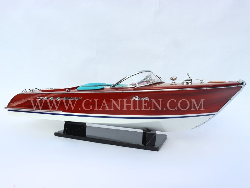 Model Speed Boat RIVA Aquarama Ready for RC 87 x 26 x H. 24 cm