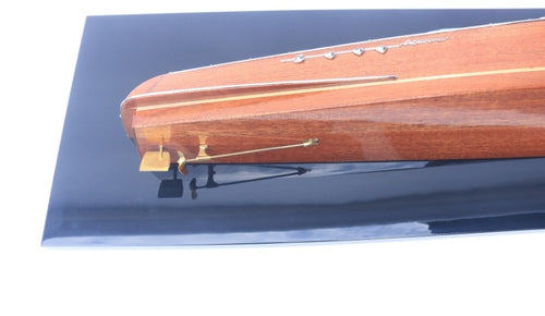 Half-Hull Model RIVA Aquarama WOOD Finished 87 x 26 x H. 24 cm
