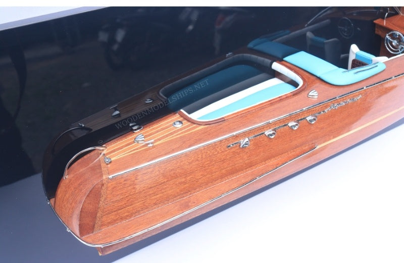 Halbmodell RIVA Aquarama Wood Finished 87 x 26 x H. 24 cm