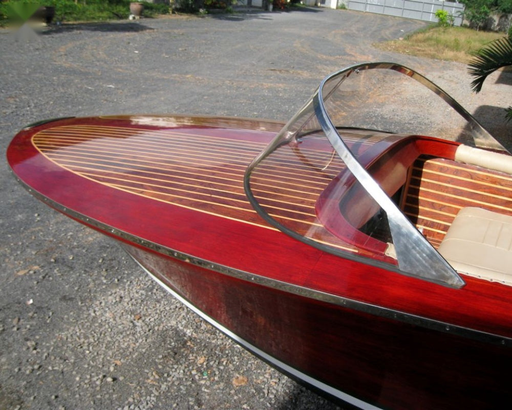 Model Speed Boat RIVA Ariston 50 x 14 x H. 14 cm