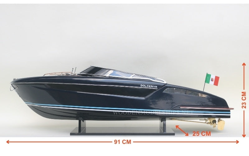 Modell-Speedboot Riva Dolceriva (BLE SERRA ) 91 x 25 x H. 23 cm