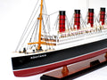 Model Ocean Liner RMS Aquitania 80 x 9 x H. 32 cm