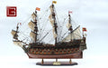 Modellsegelschiff SAN Felipe 63 x 14 x H. 67 cm