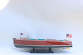 Model Speed Boat Chris Craft Triple Cockpit 51 x 16 x H. 18 cm