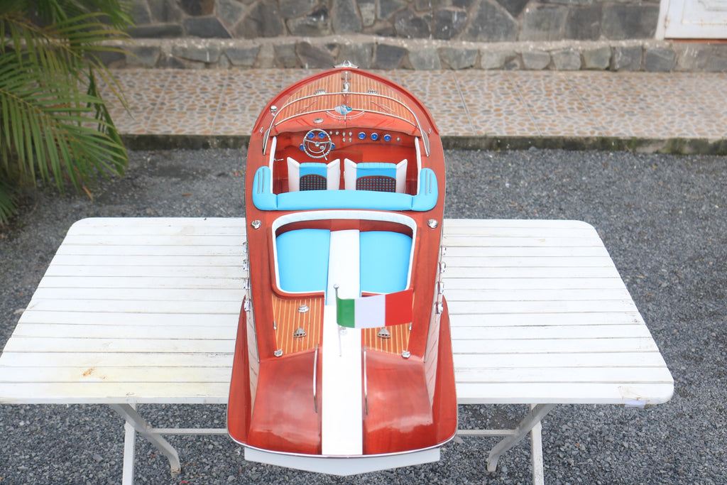 Model Speed Boat Riva Aquarama 124 x 38 x H. 34 cm