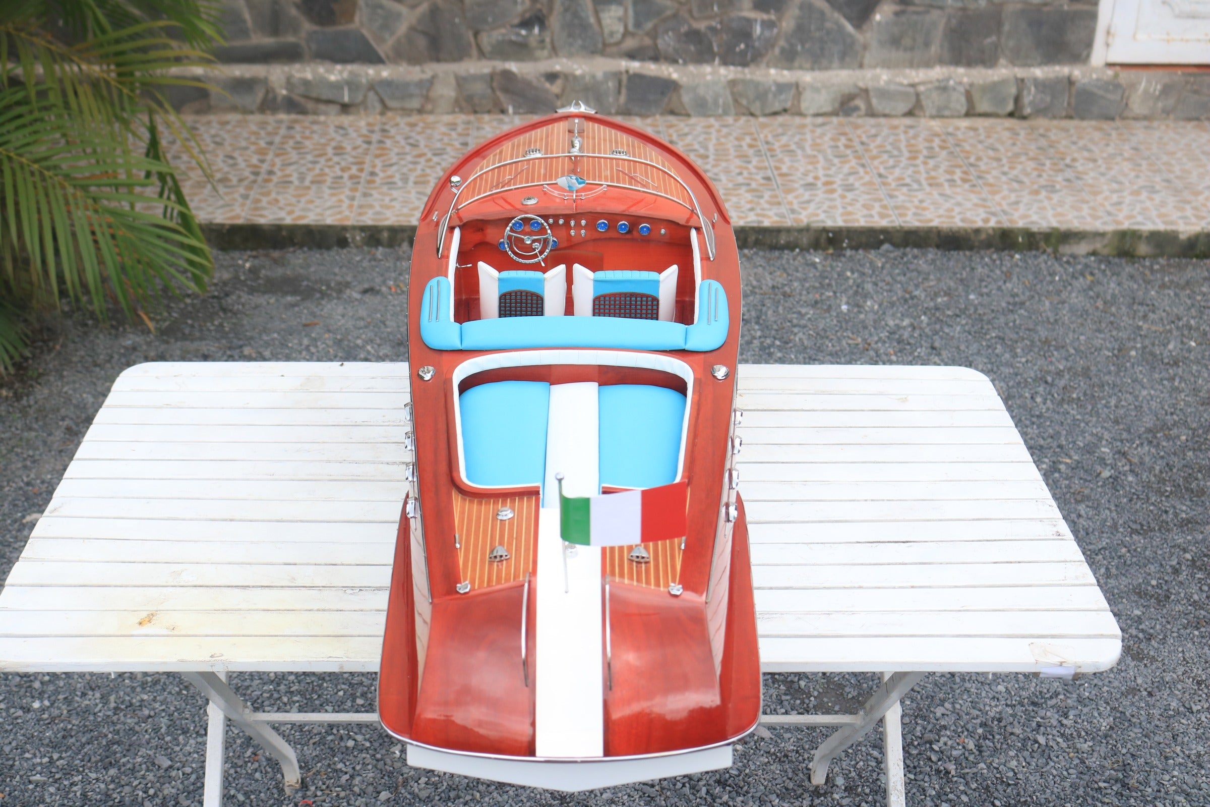 Model Speed Boat Riva Aquarama 124 x 38 x H. 34 cm