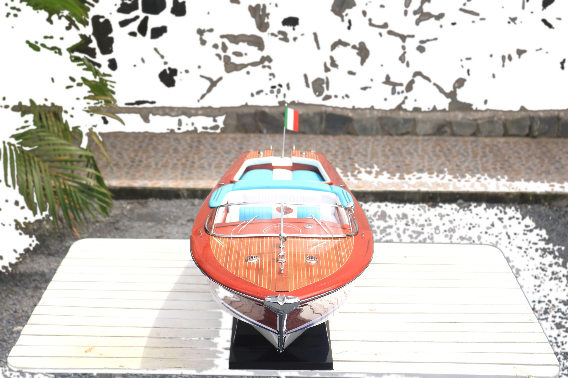Model Speed Boat Riva Aquarama 124 x 38 x H. 34 cm