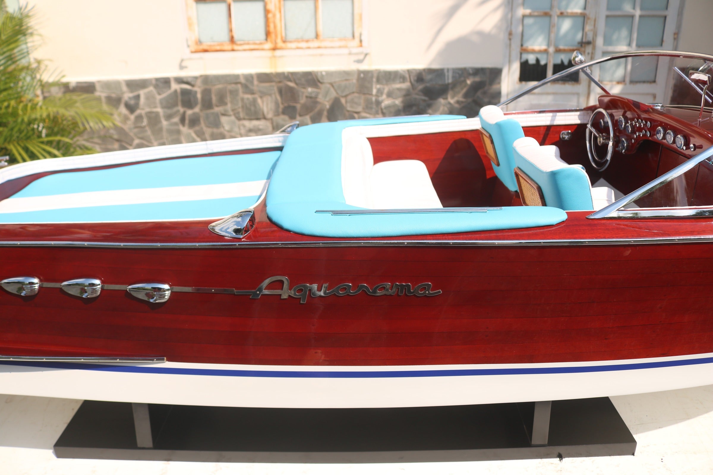 Model Speed Boat Riva Aquarama 257 x 74 x H. 66 cm