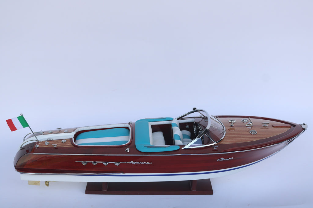 Model Speed Boat Riva Aquarama 40 x 12 x H. 12 cm