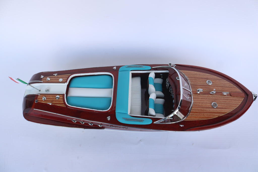 Model Speed Boat Riva Aquarama 67 x 22 x H. 18 cm