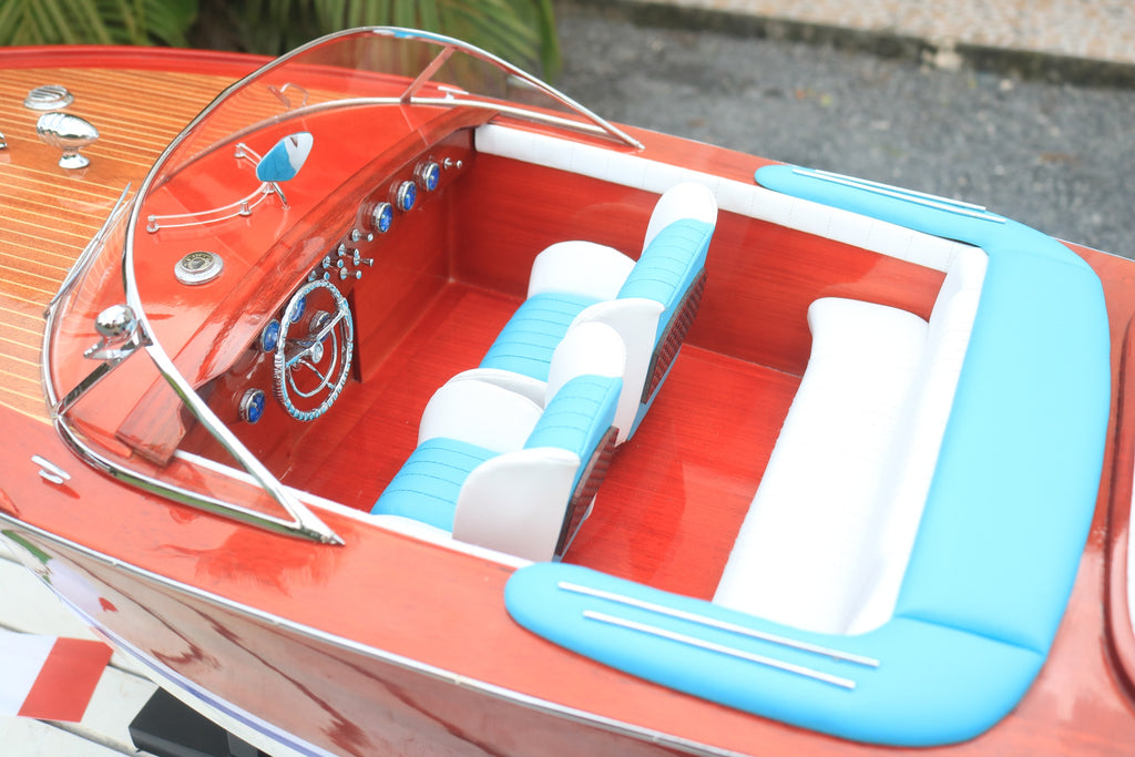Model Speed Boat Riva Aquarama 87 x 26 x H. 24 cm