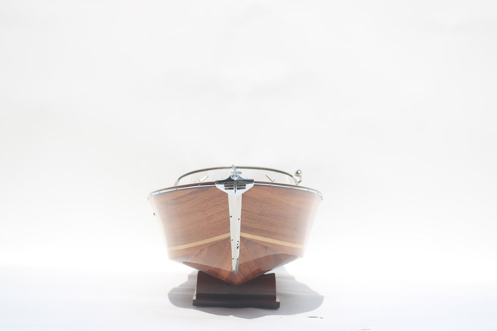 Model Speed Boat Riva Aquarama Wood Finished 124 x 38 x H. 34 cm