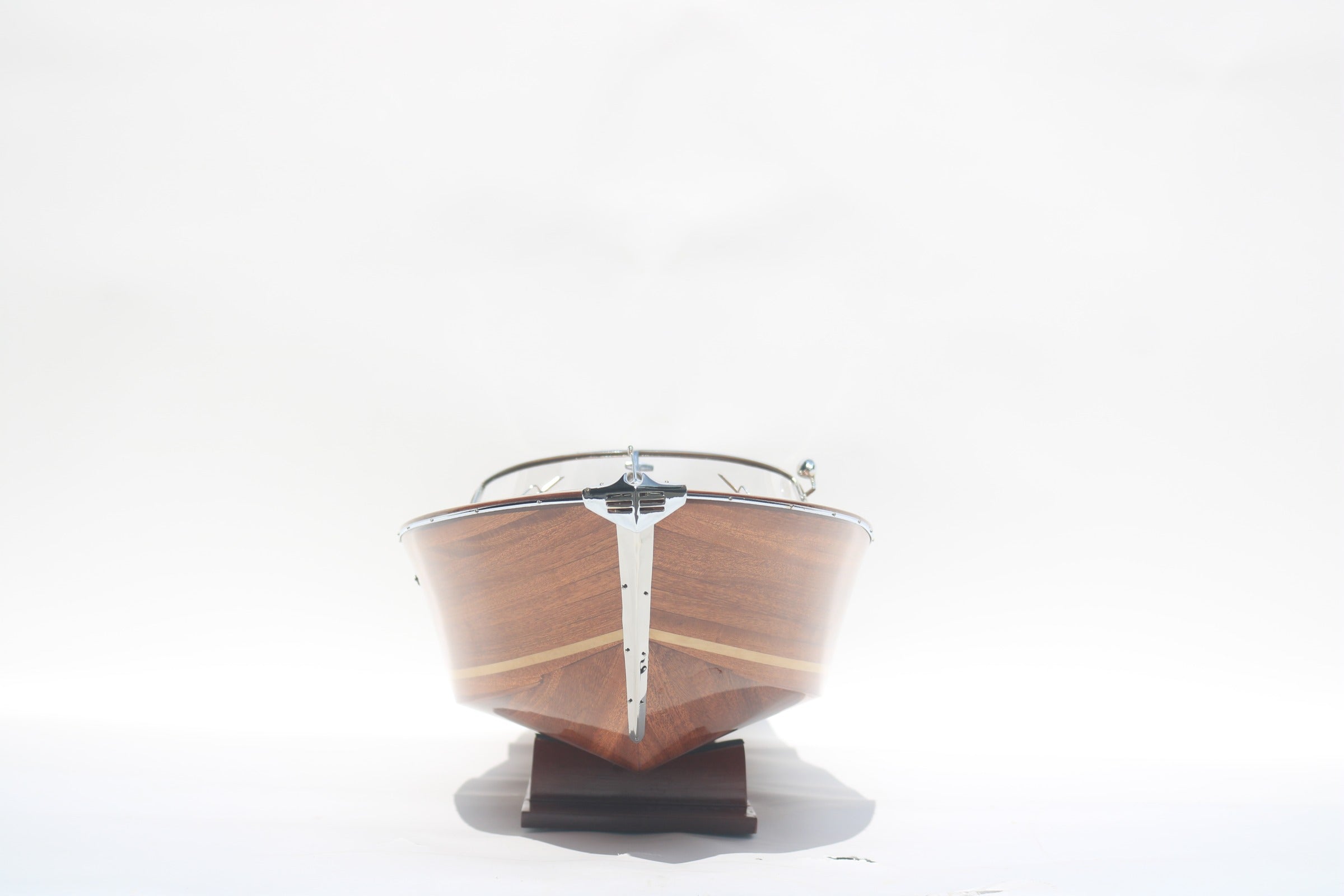 Modell-Speedboot Riva Aquarama Wood Finished 67 x 22 x H. 18 cm
