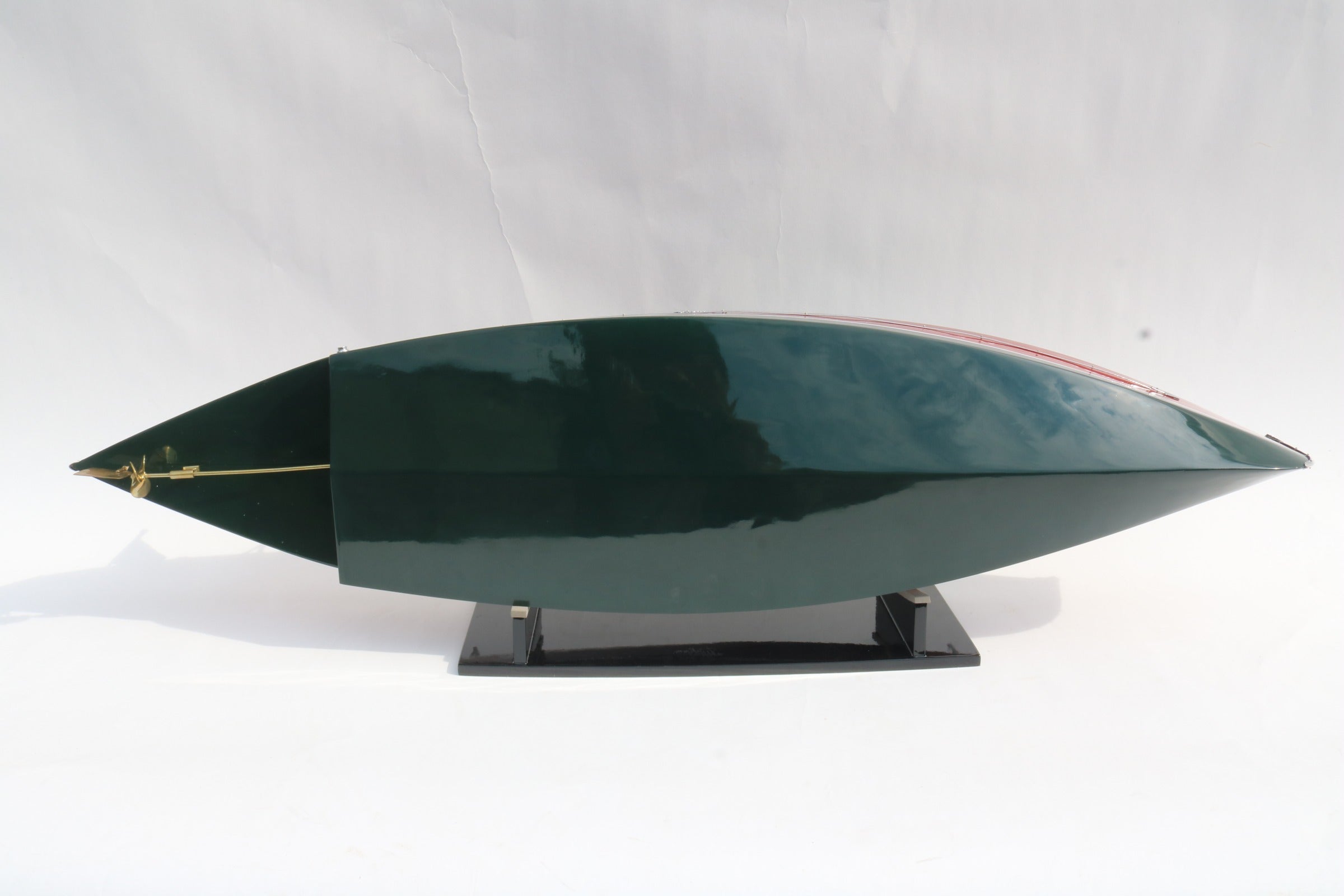 Model Speed Boat Typhoon Painted 100 x 24 x H. 23 cm