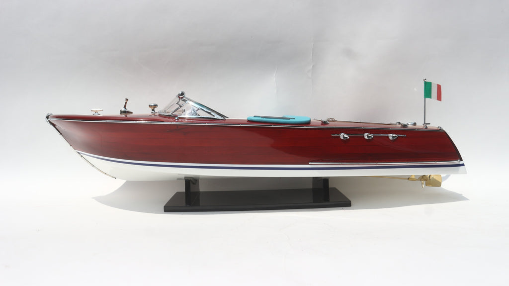 Model Speed Boat Riva Super Ariston 67 x 22 x H. 18 cm