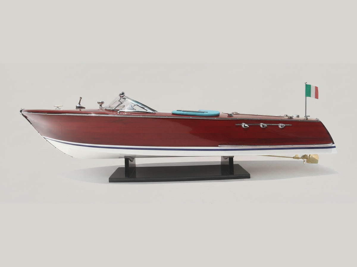 Model Speed Boat Riva Super Ariston 67 x 22 x H. 18 cm